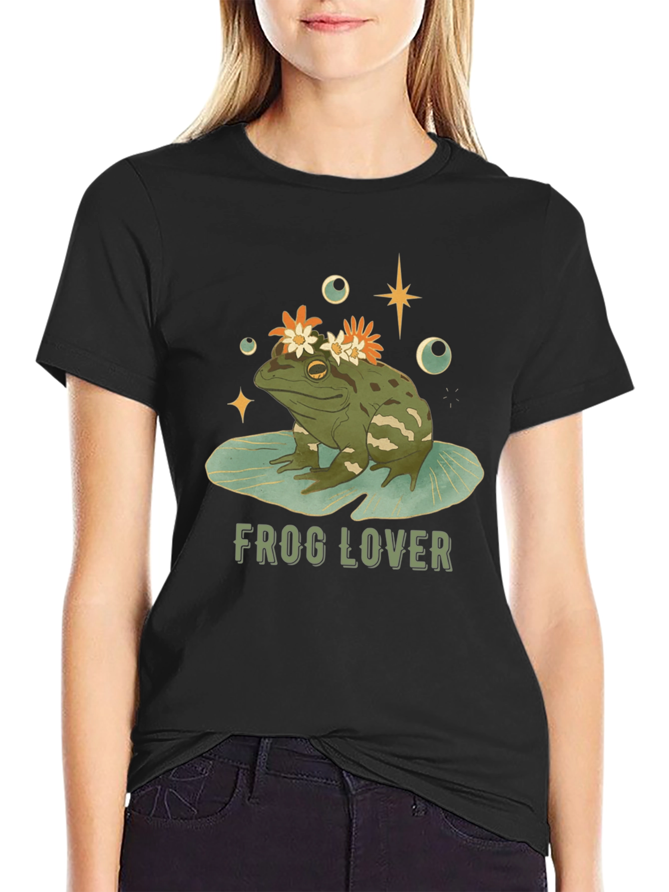 Frog Lover Graphic T-Shirt