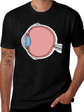 Eye Anatomy Graphic T-Shirt - Medical Humor Tee