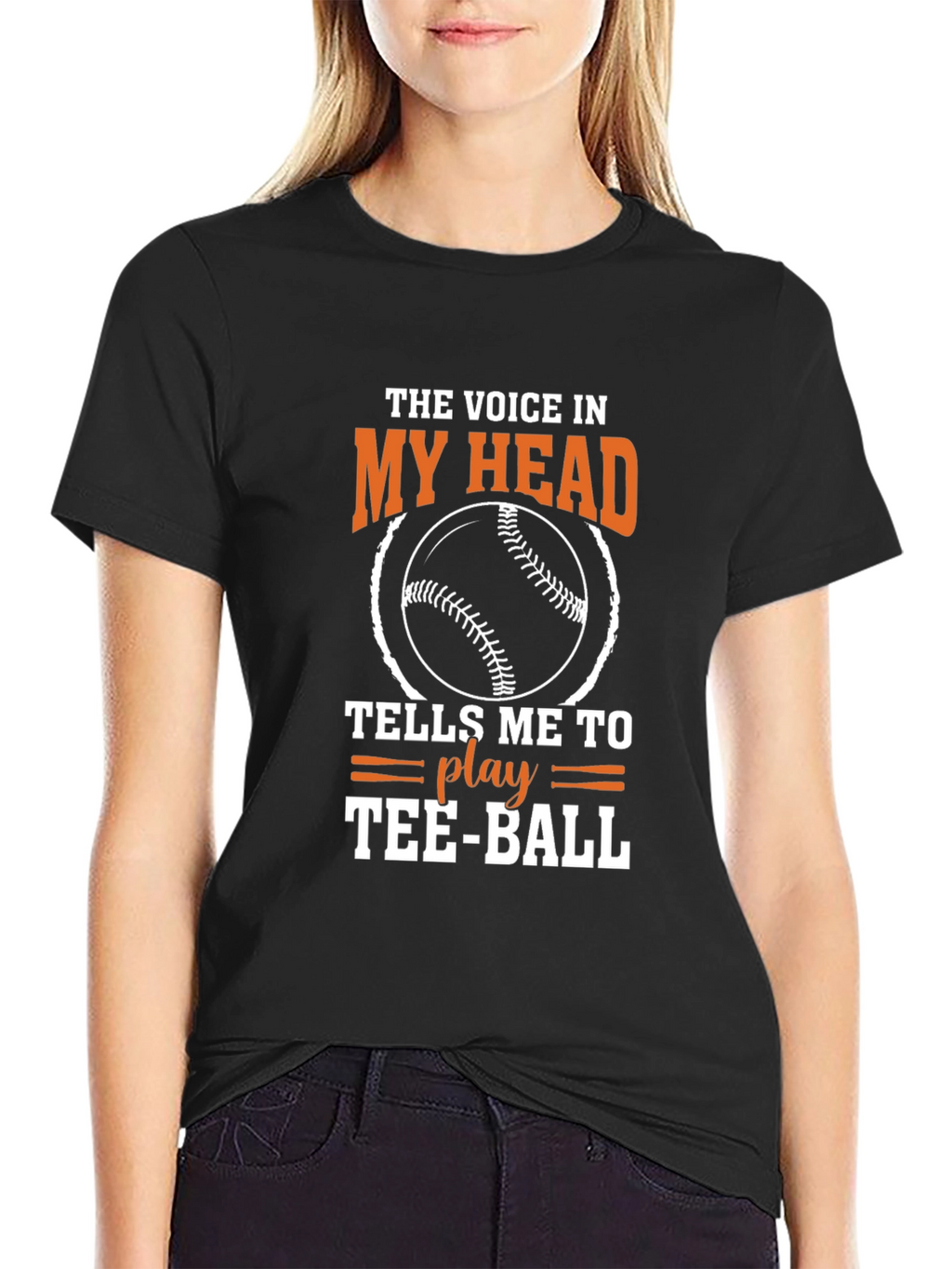The Voice In My Head Tee-Ball T-Shirt