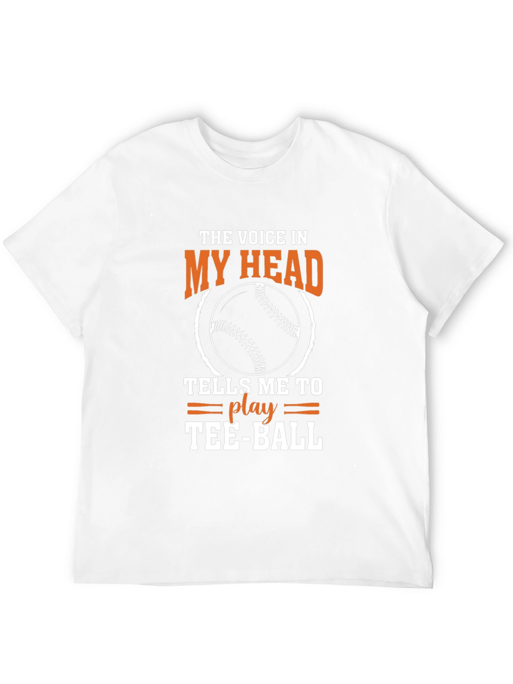 The Voice In My Head Tee-Ball T-Shirt
