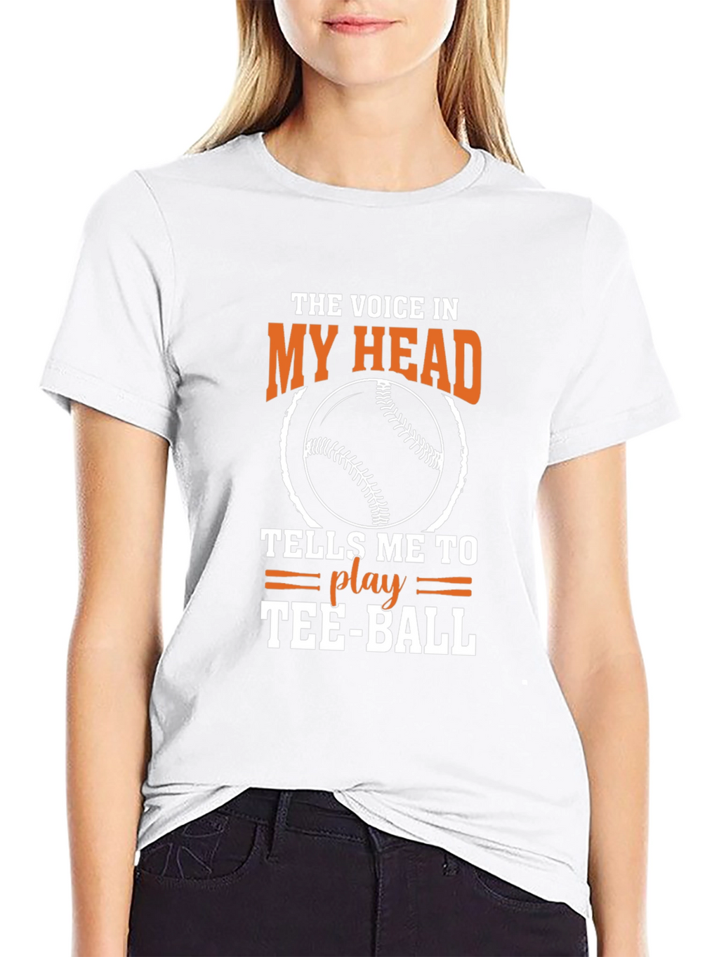 The Voice In My Head Tee-Ball T-Shirt