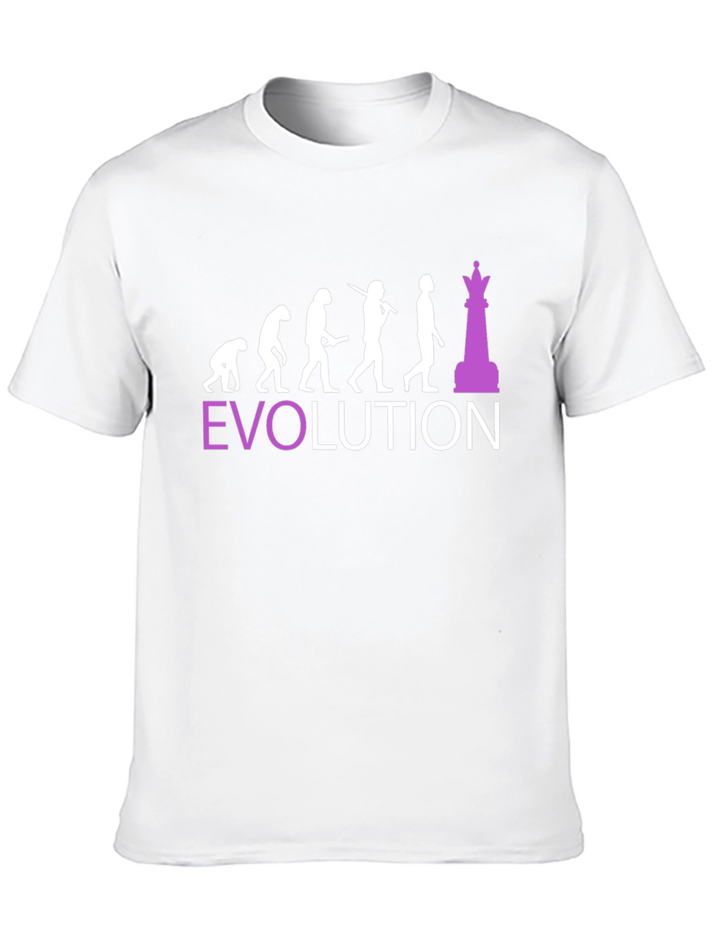 Chess Evolution Graphic T-Shirt - Funny Player Tee