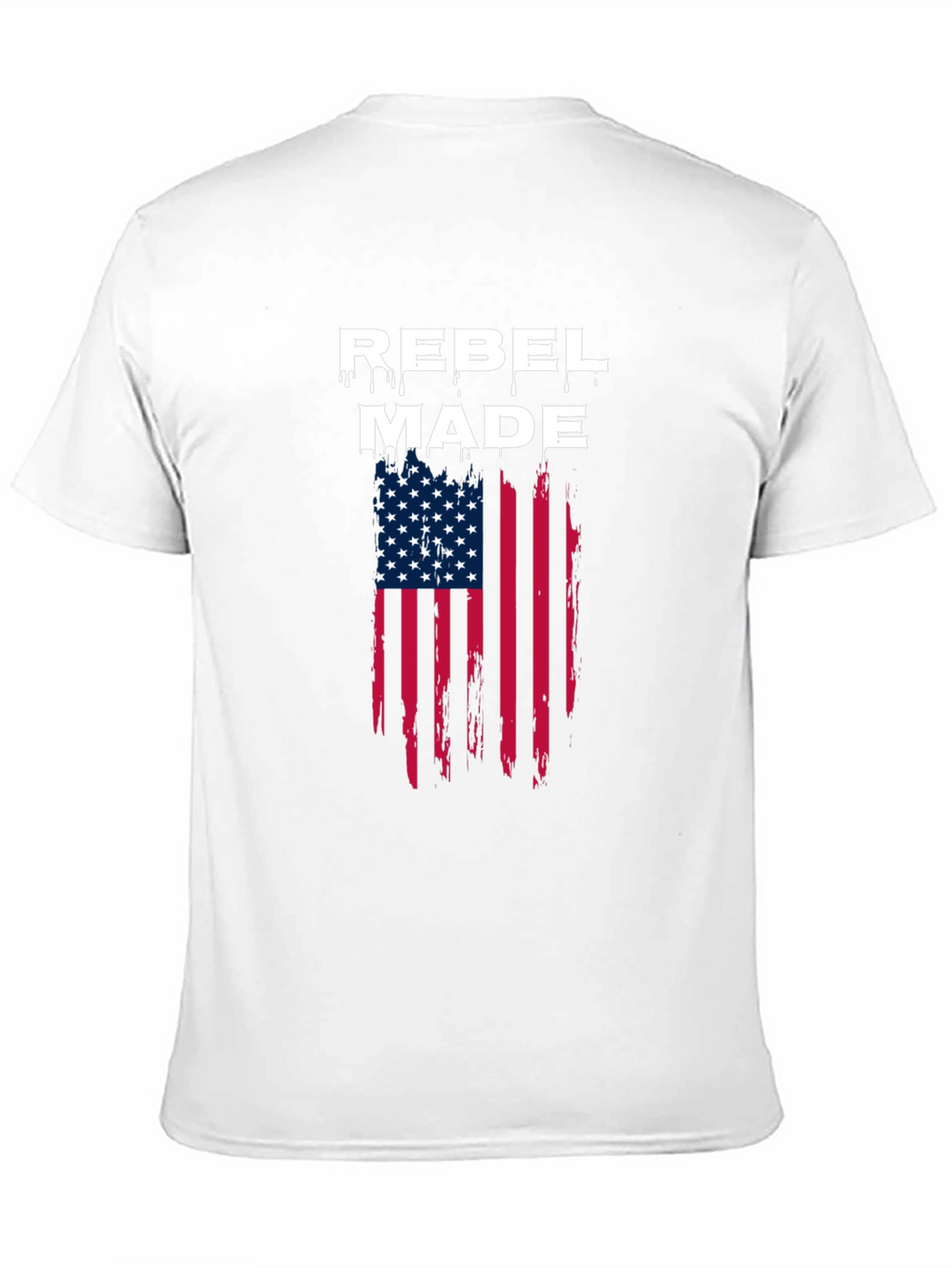 Rebel Made American Flag T-Shirt