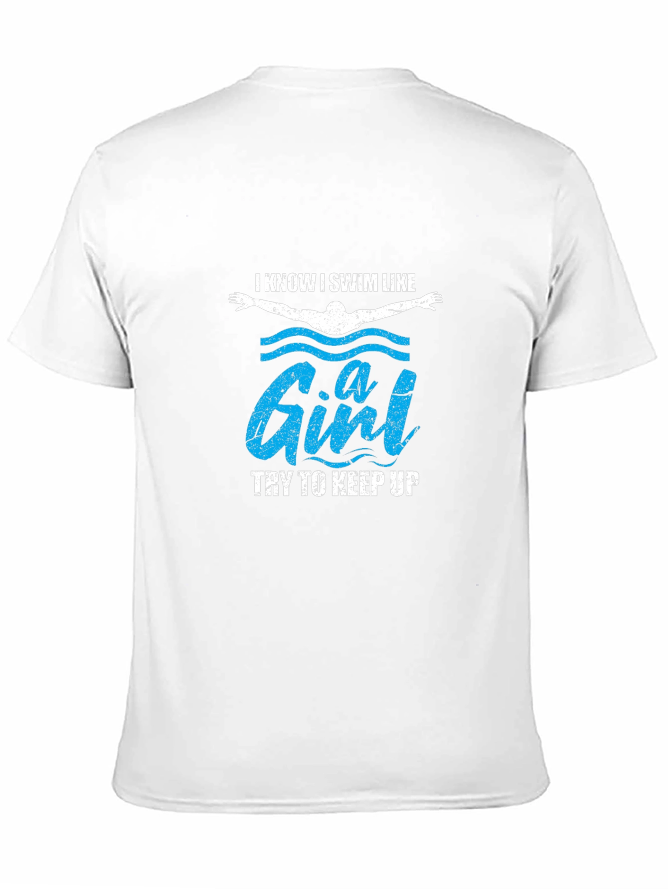 I Swim Like a Girl Funny T-Shirt