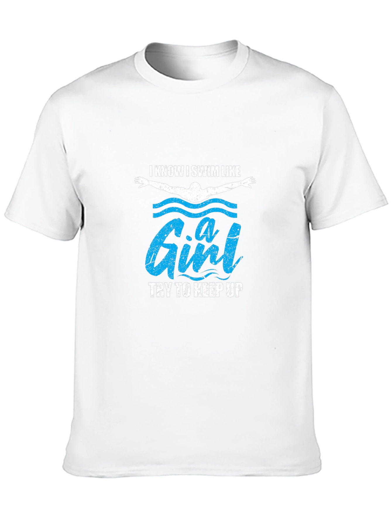 I Swim Like a Girl Funny T-Shirt