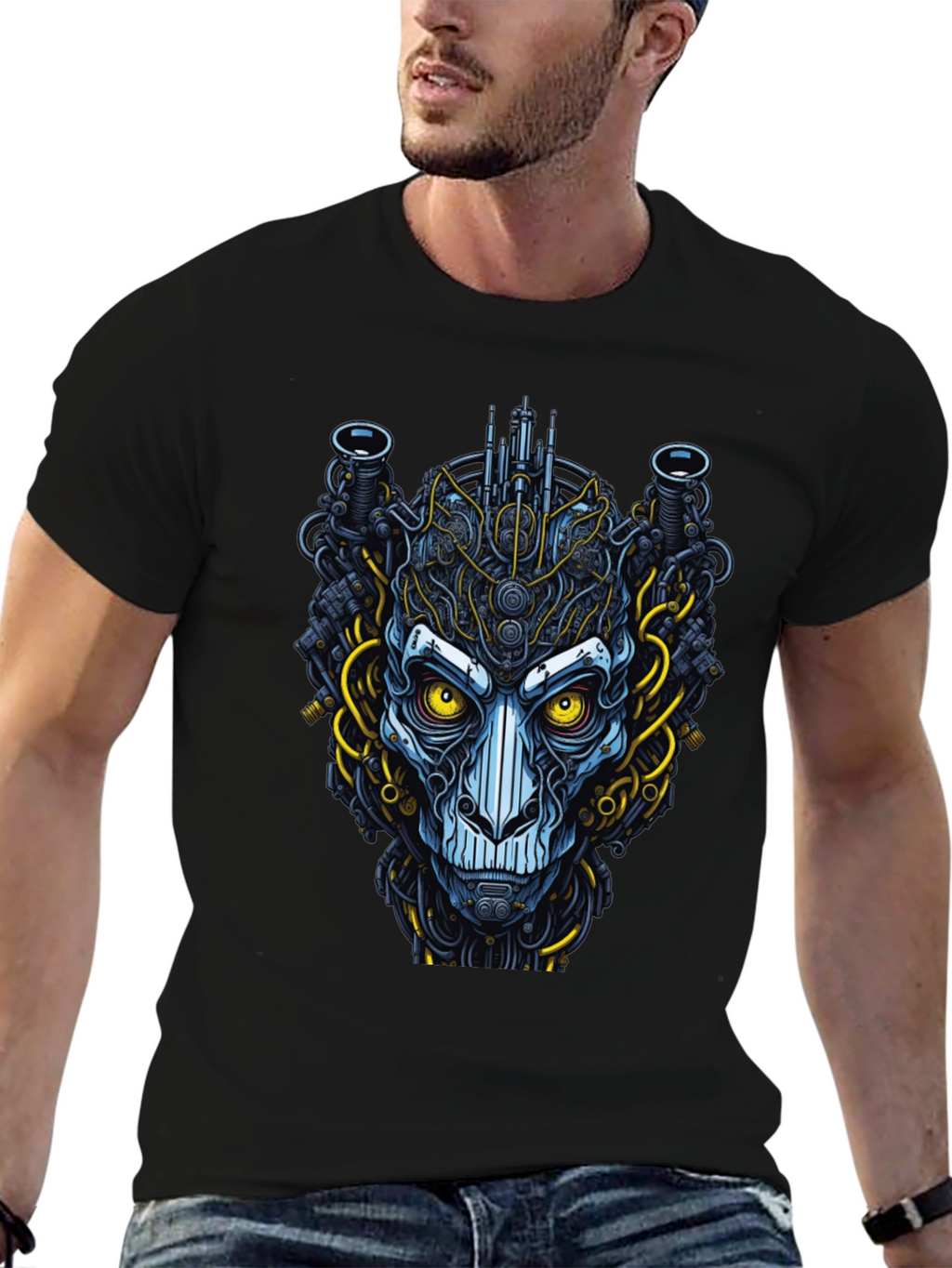 Cyberpunk Lion T-Shirt