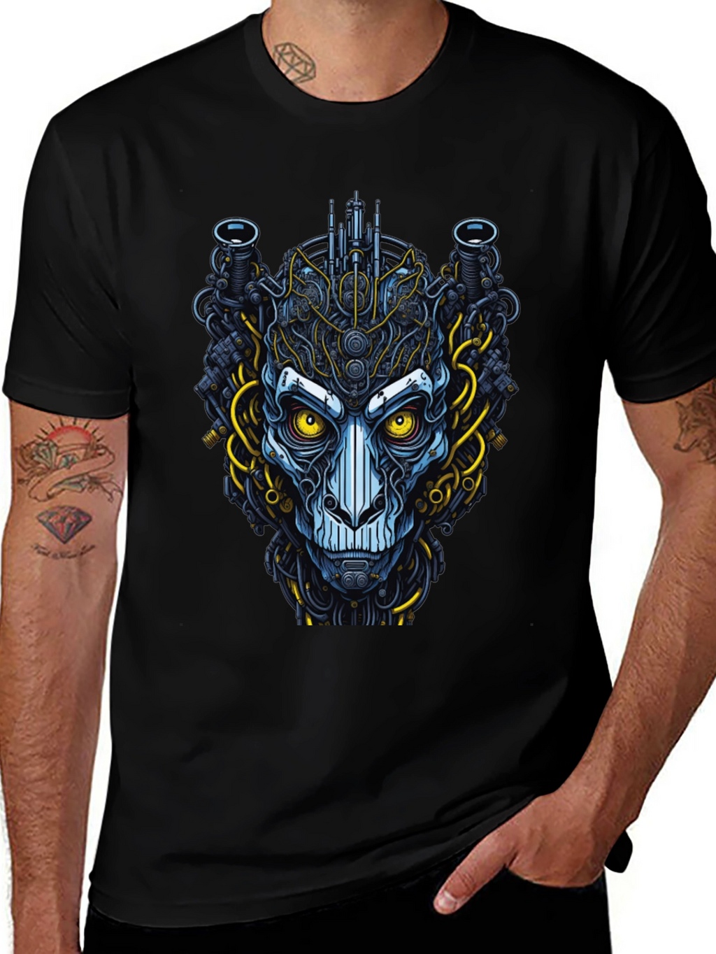 Cyberpunk Lion T-Shirt