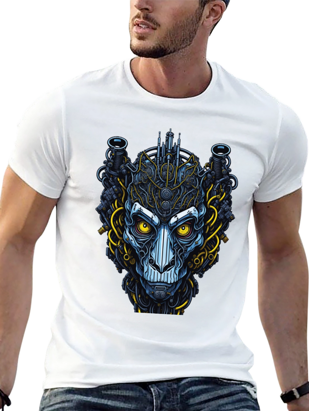 Cyberpunk Lion T-Shirt
