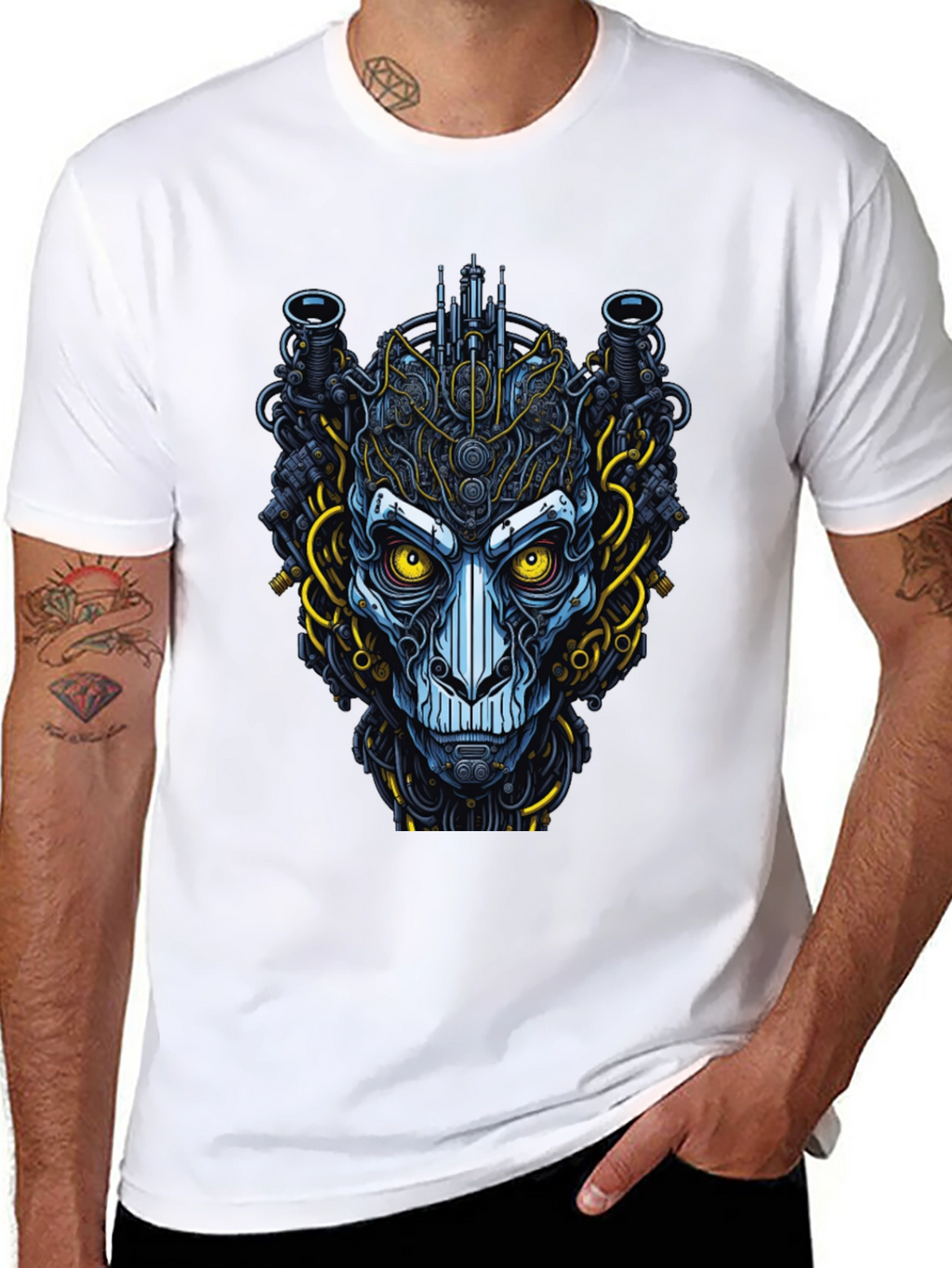 Cyberpunk Lion T-Shirt