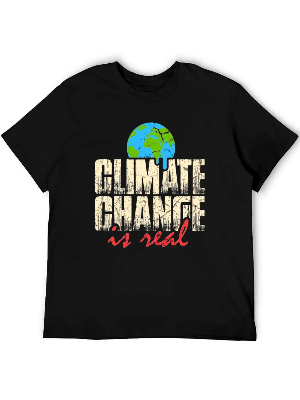 Climate Change is Real Graphic T-Shirt