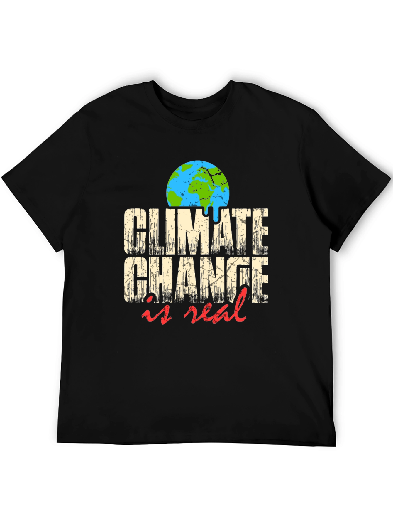 Climate Change is Real Graphic T-Shirt