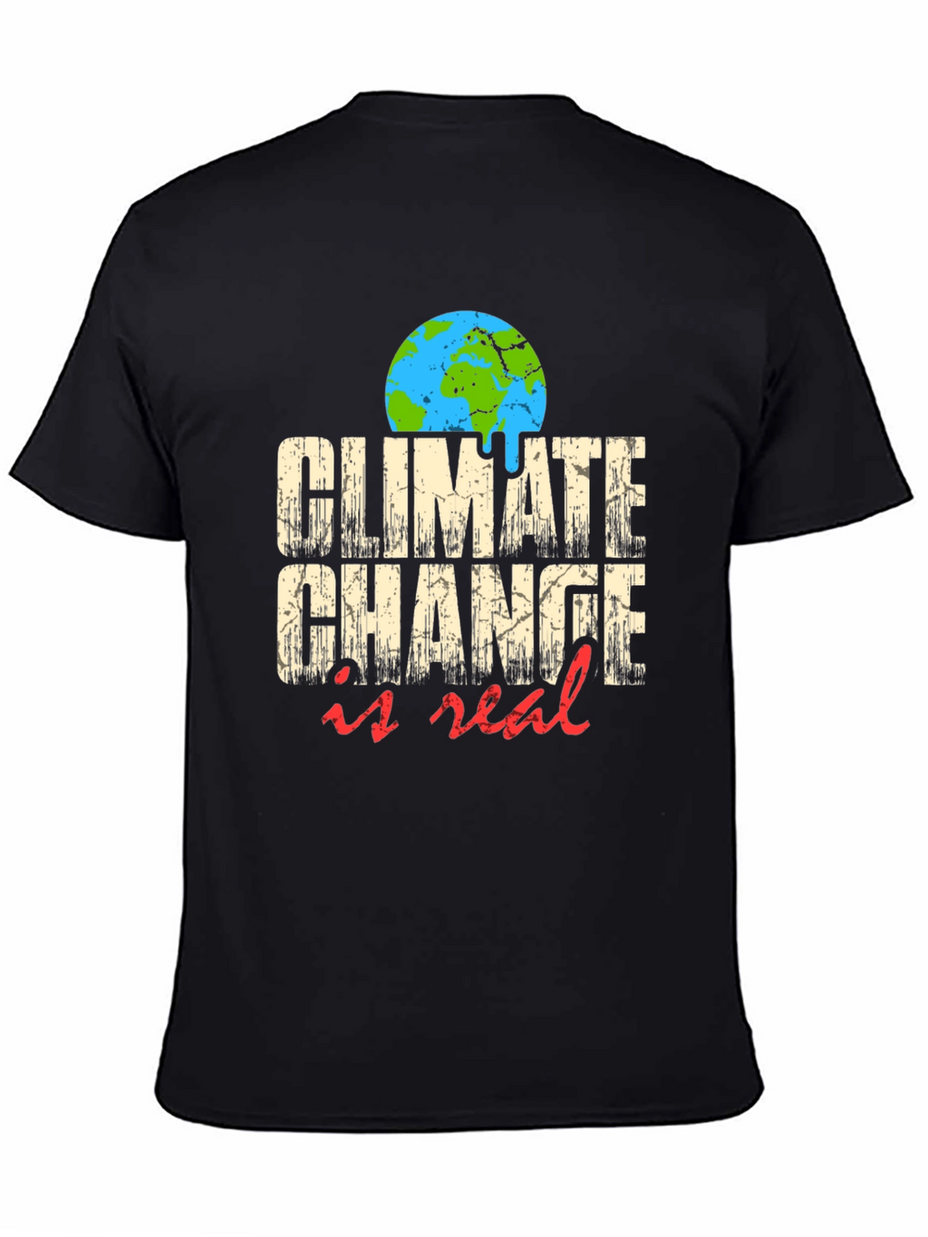 Climate Change is Real Graphic T-Shirt