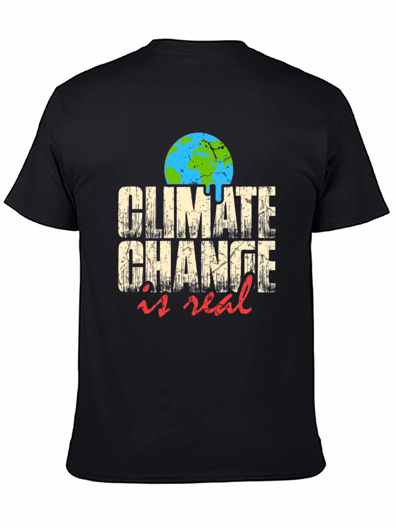 Climate Change is Real Graphic T-Shirt