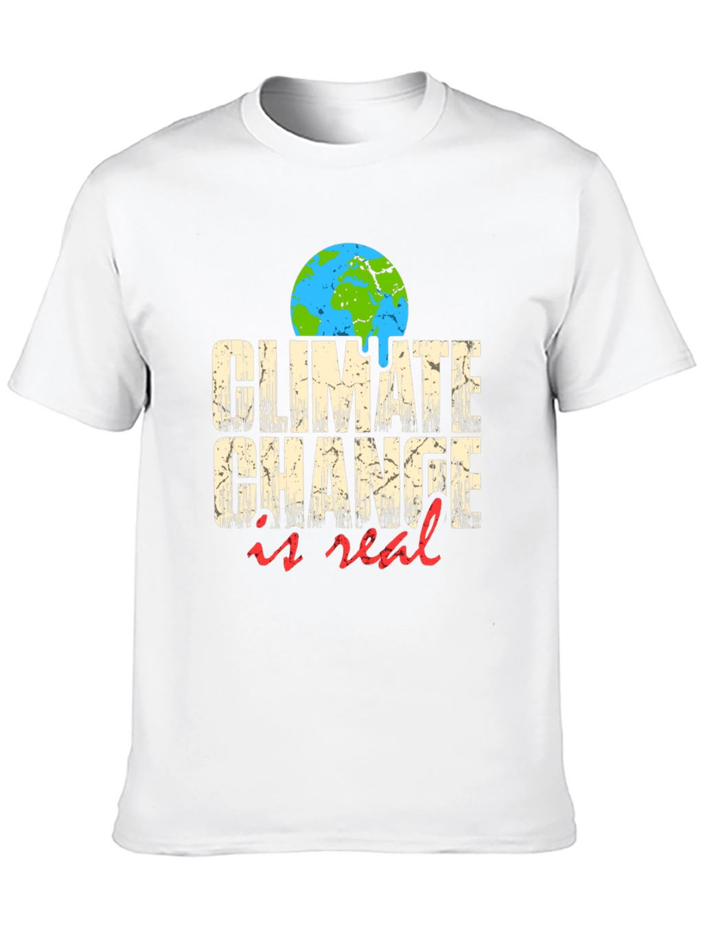 Climate Change is Real Graphic T-Shirt