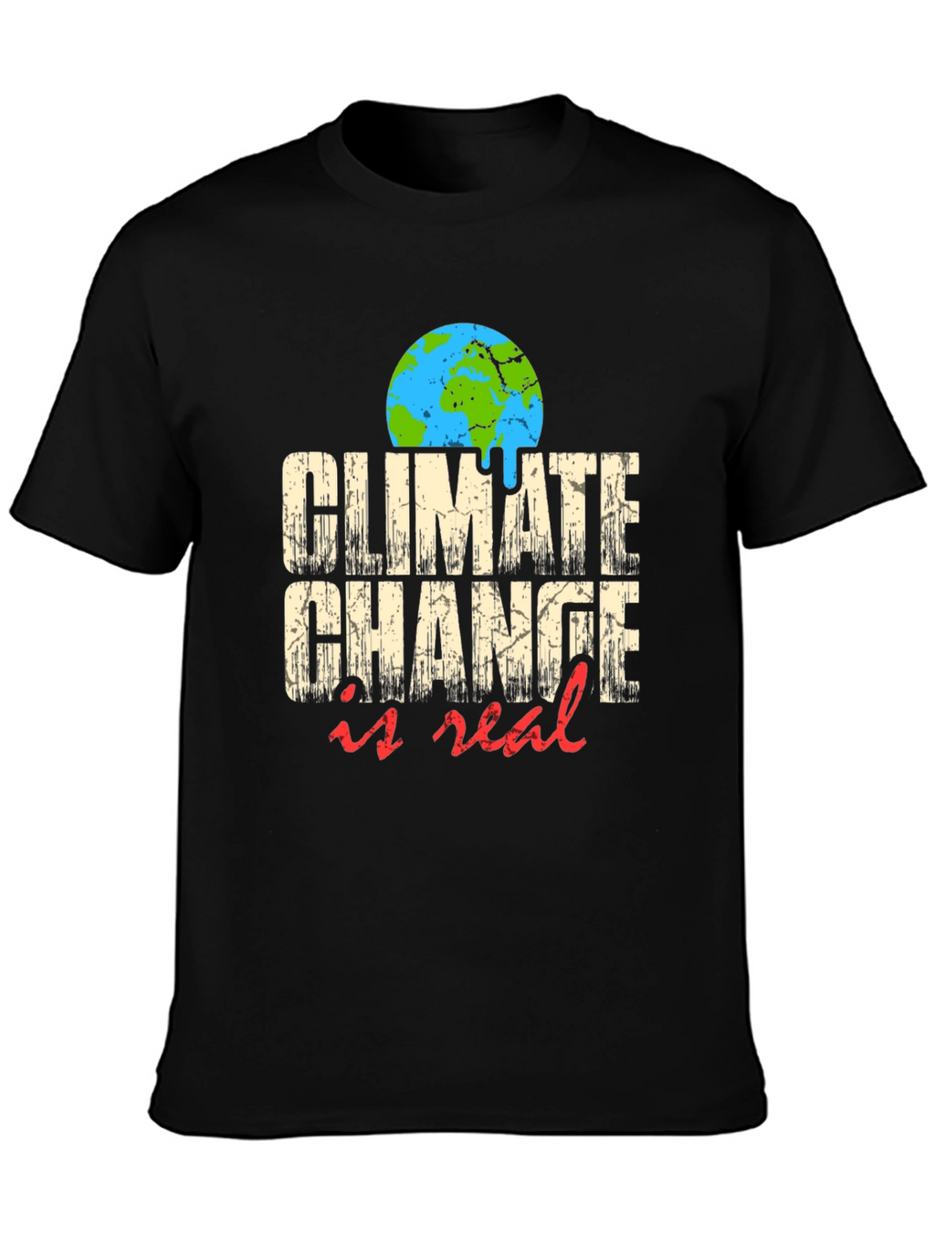 Climate Change is Real Graphic T-Shirt