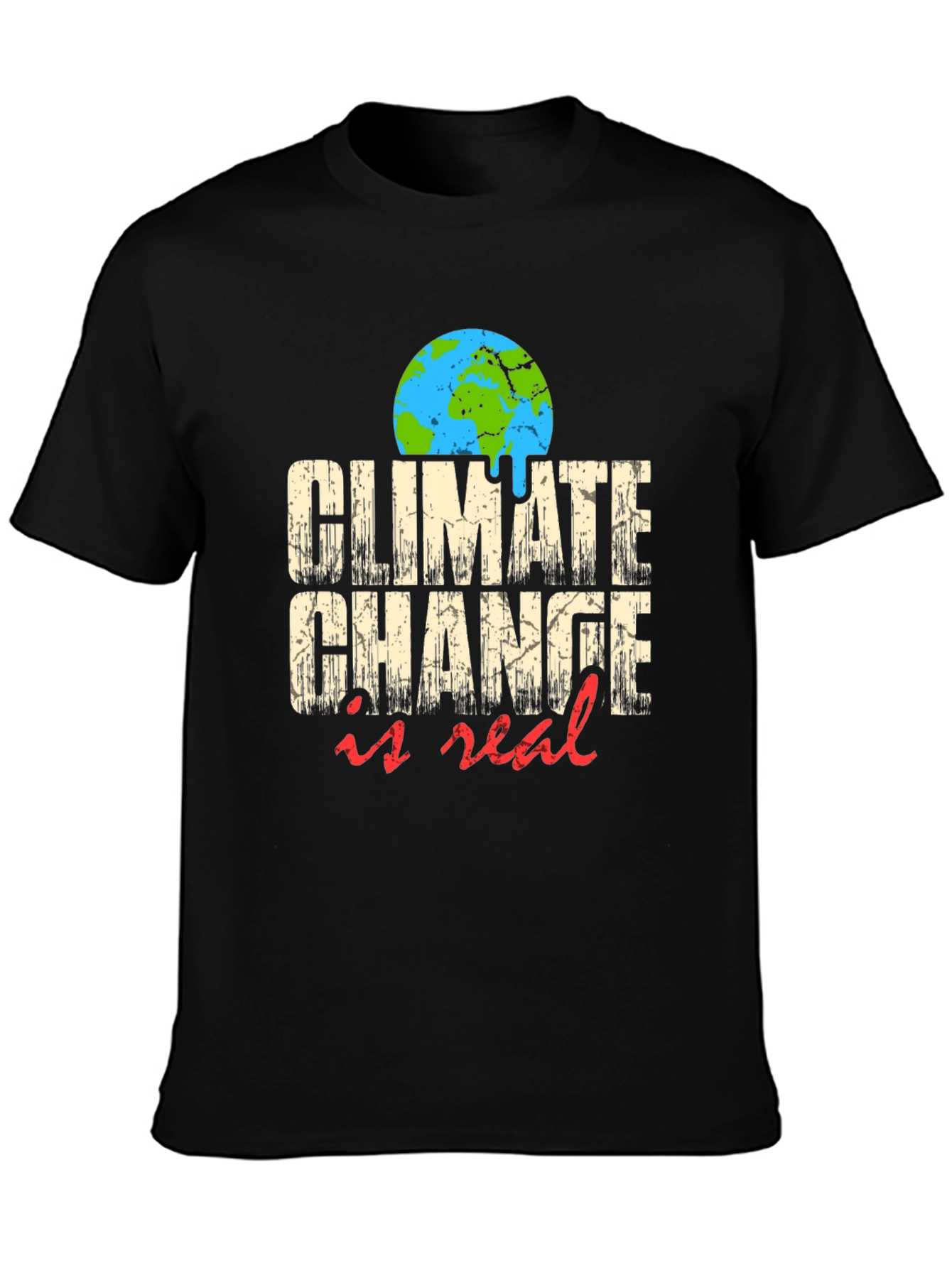 Climate Change is Real Graphic T-Shirt
