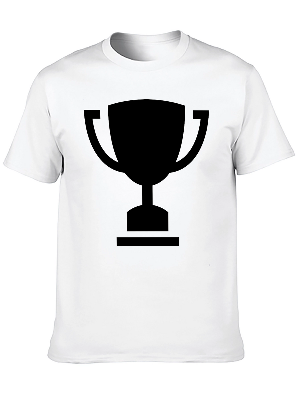 Trophy Graphic T-Shirt - Black Cotton Tee