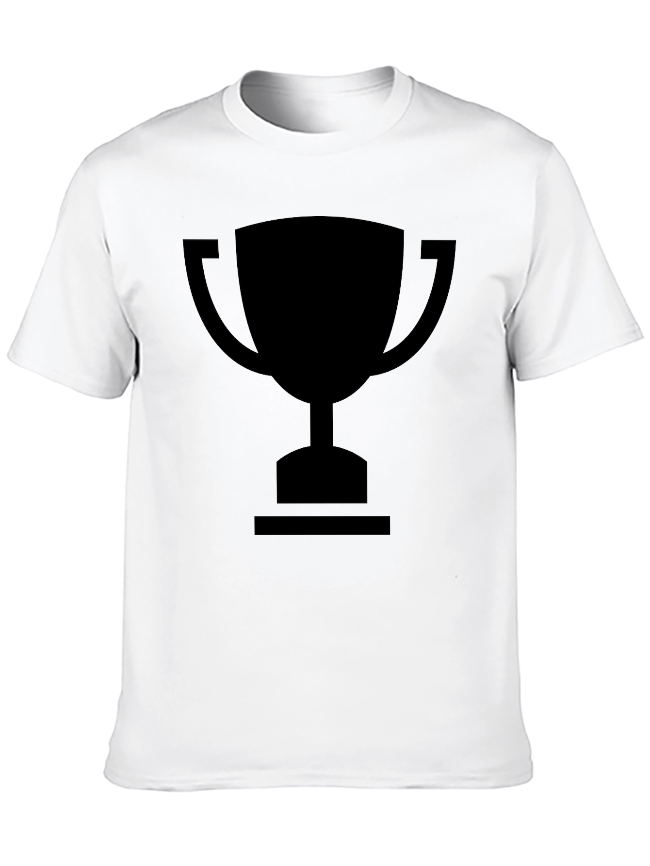 Trophy Graphic T-Shirt - Black Cotton Tee