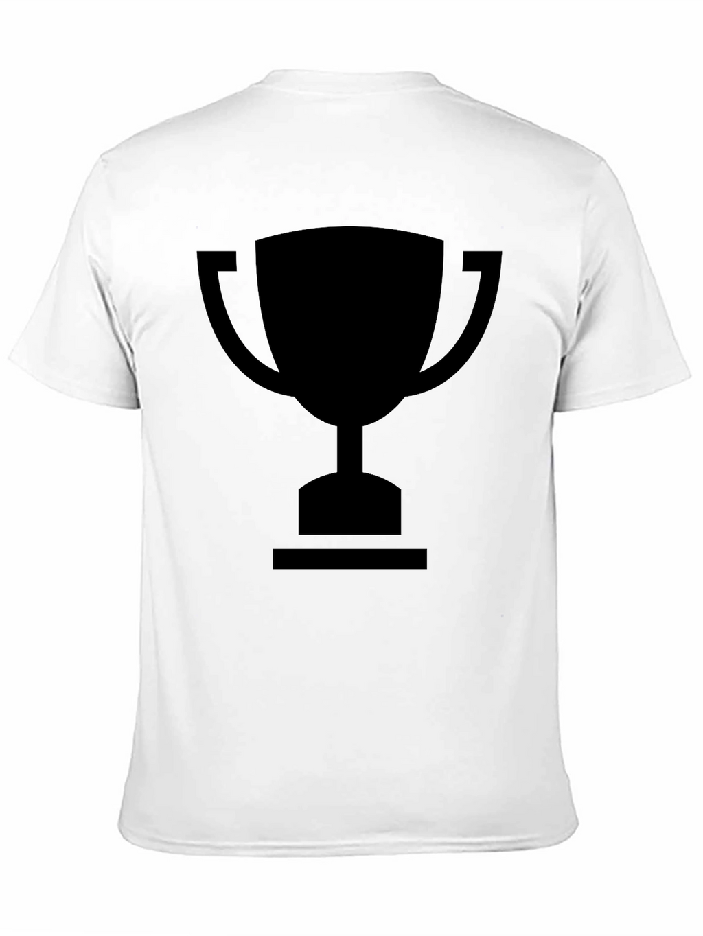 Trophy Graphic T-Shirt - Black Cotton Tee