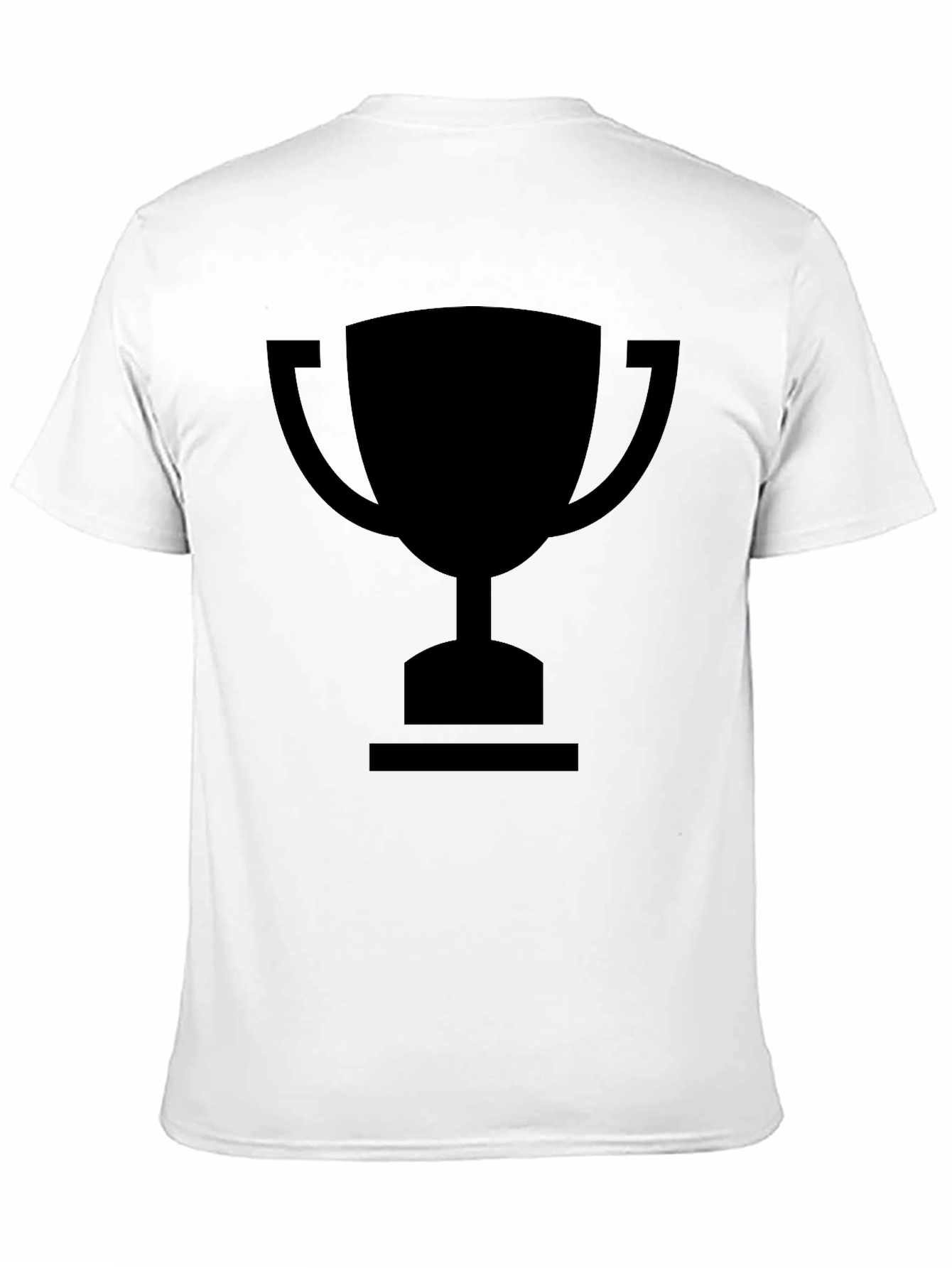 Trophy Graphic T-Shirt - Black Cotton Tee