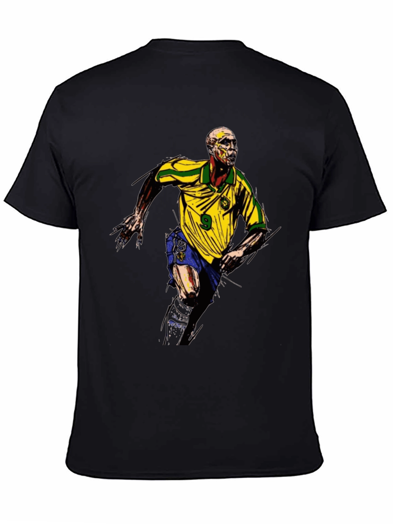 Brazilian Football Legend Graphic T-Shirt