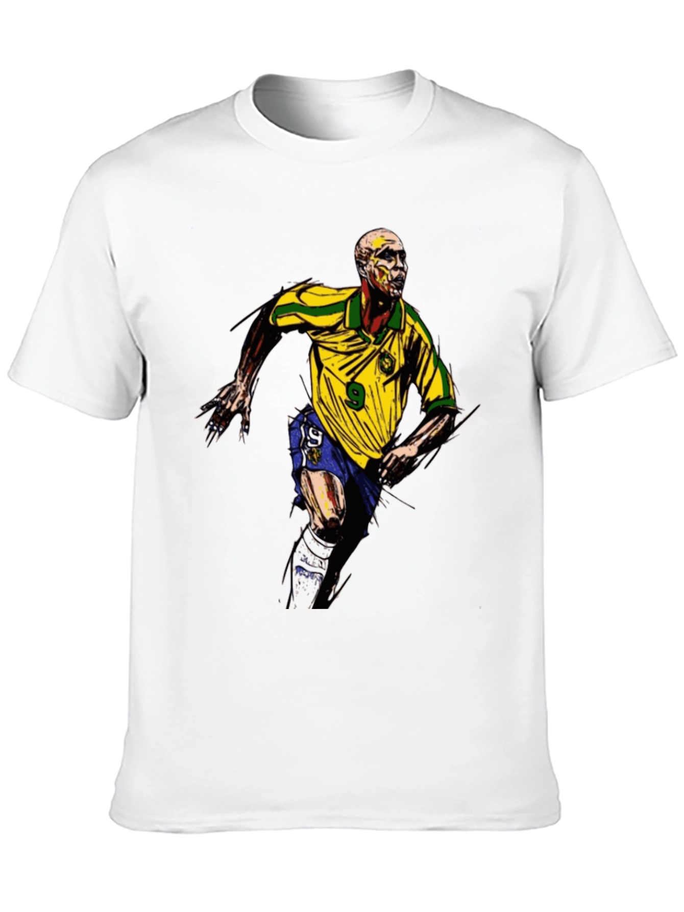 Brazilian Football Legend Graphic T-Shirt
