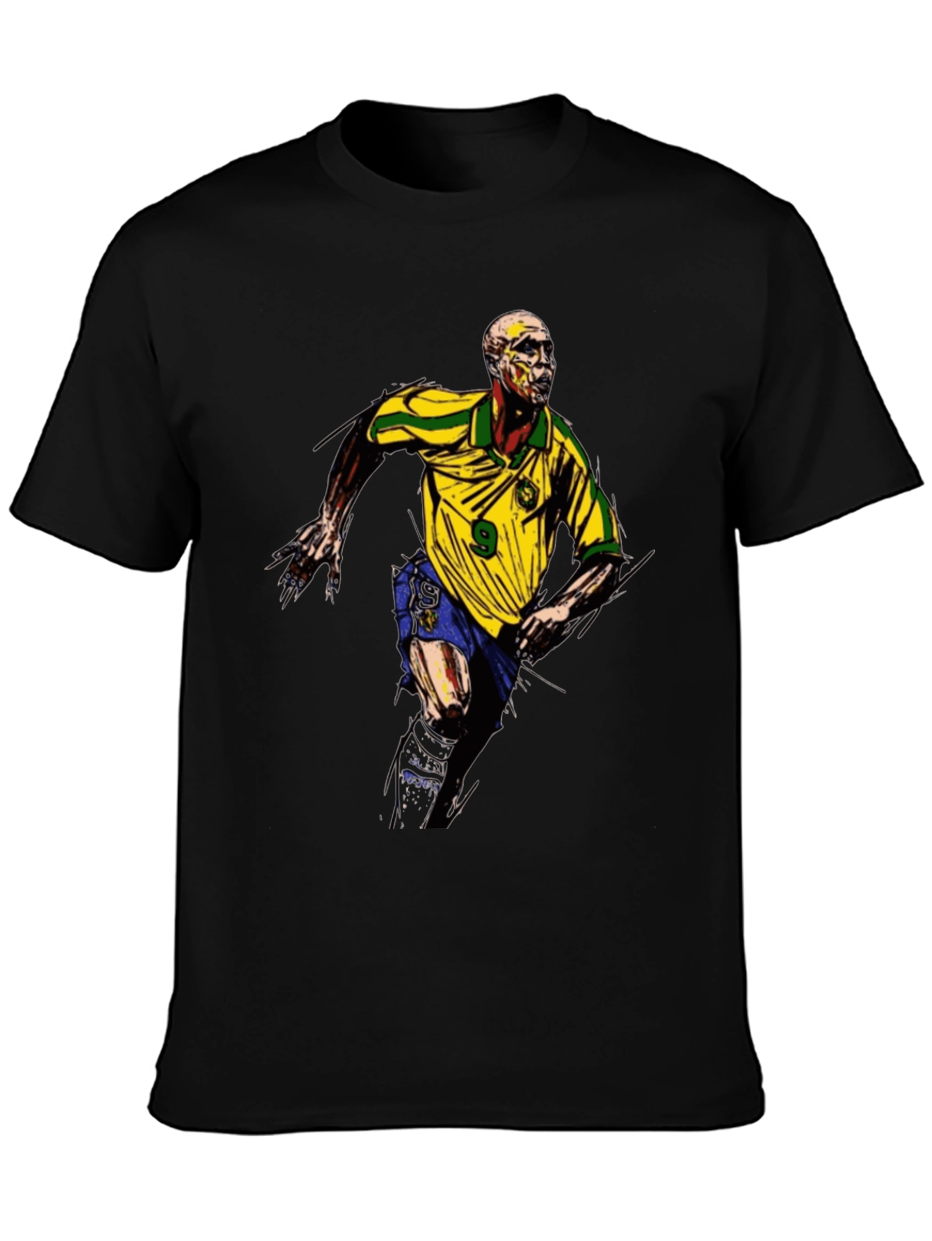 Brazilian Football Legend Graphic T-Shirt