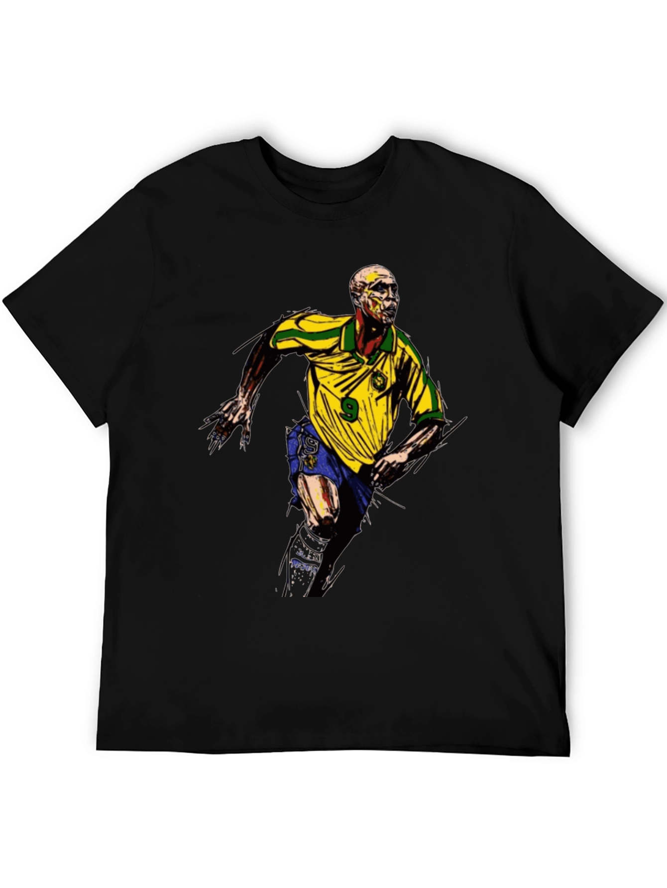 Brazilian Football Legend Graphic T-Shirt