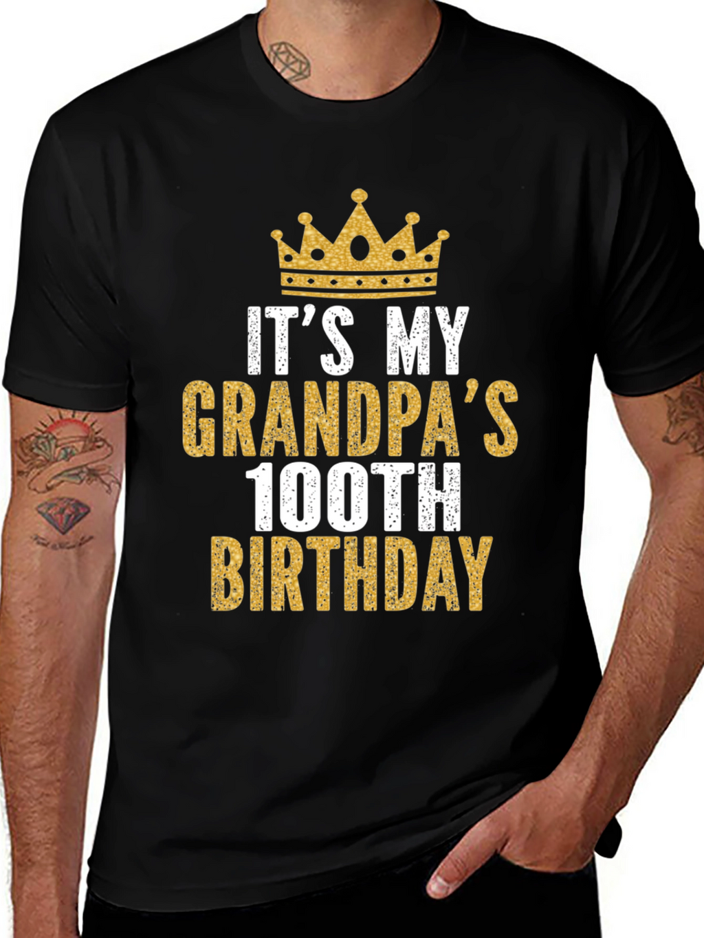 Its My Grandpas 100th Birthday T-Shirt
