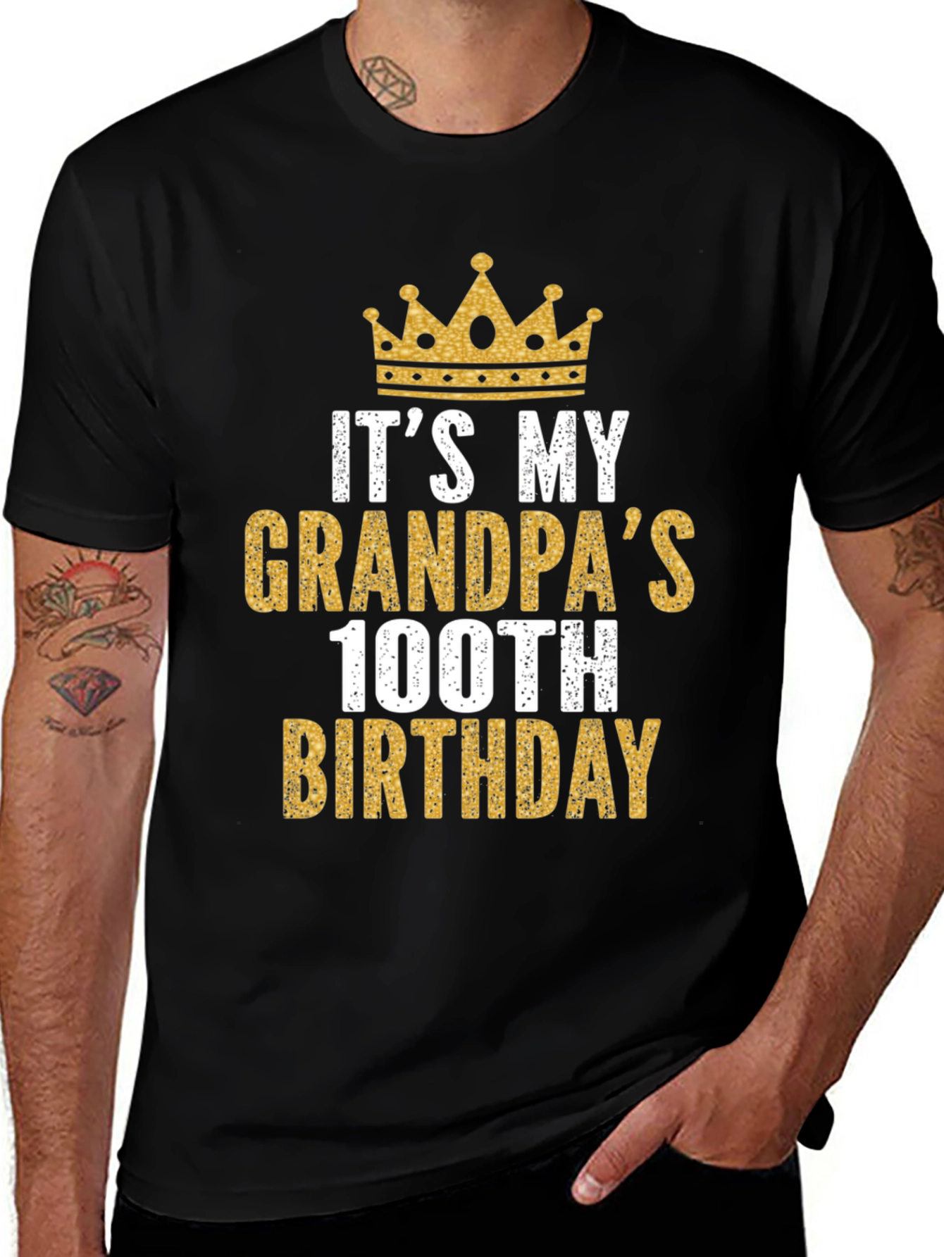 Its My Grandpas 100th Birthday T-Shirt