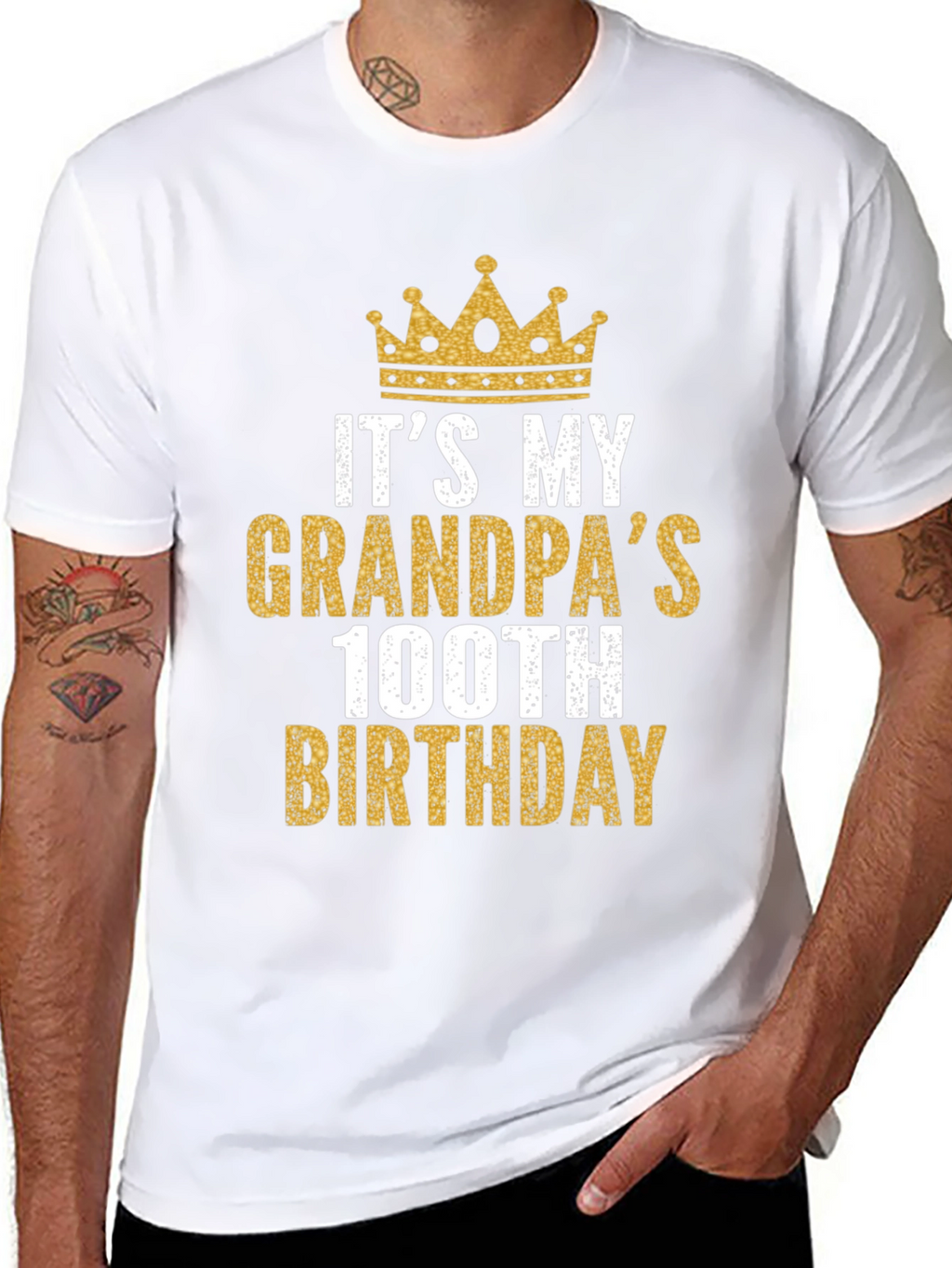 Its My Grandpas 100th Birthday T-Shirt