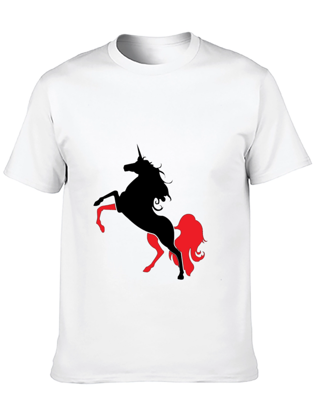 Unicorn Graphic Tee - Black