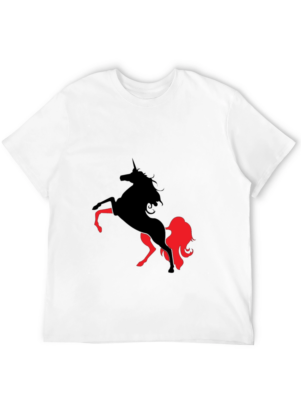 Unicorn Graphic Tee - Black