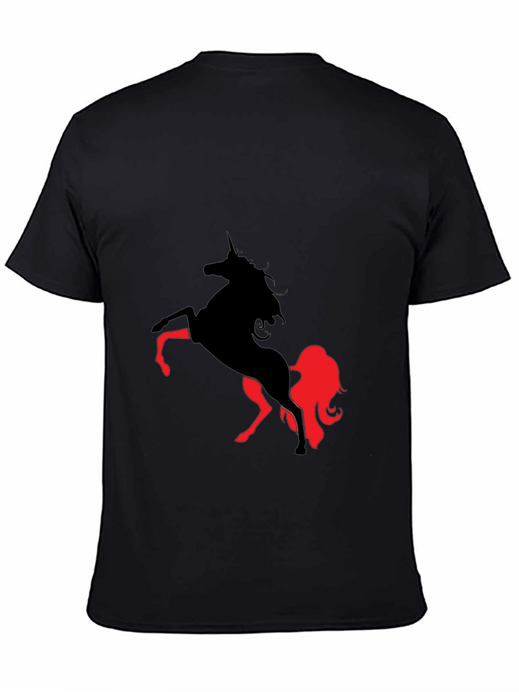 Unicorn Graphic Tee - Black