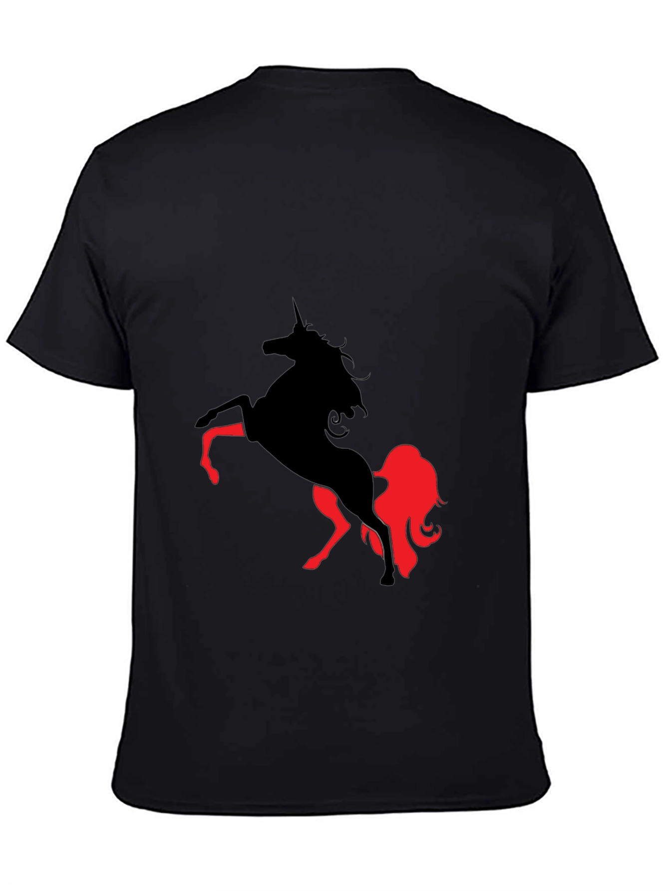 Unicorn Graphic Tee - Black