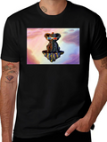 Elephant 3D Glasses Graphic Tee