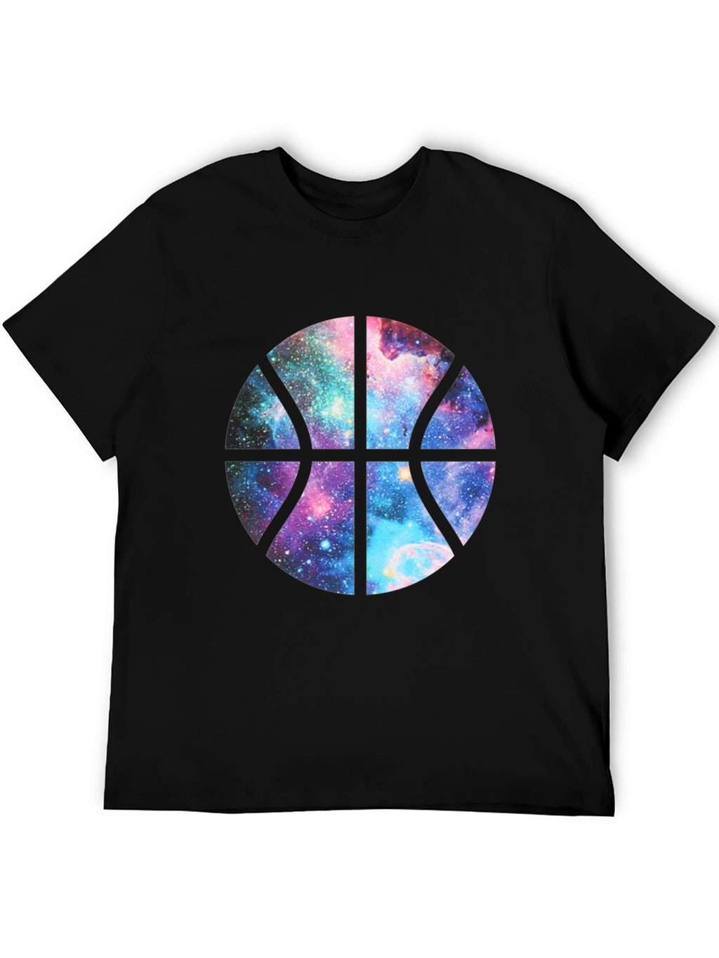 Galaxy Basketball Graphic T-Shirt
