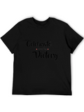 Celebrate Every Victory Graphic Tee - Black