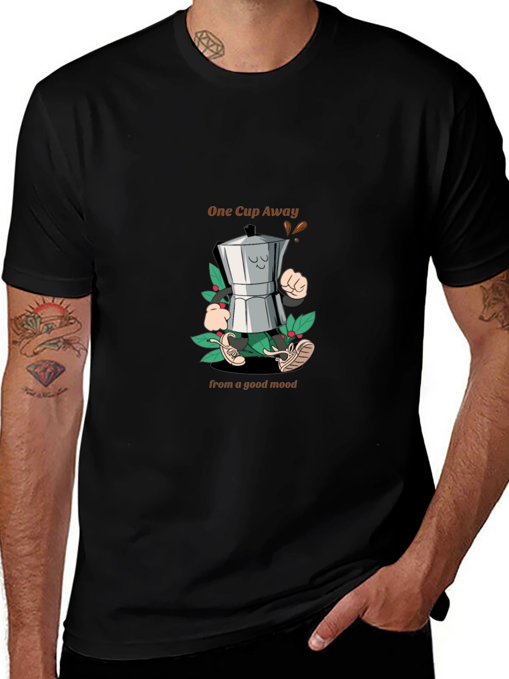 Coffee Lovers One Cup Away T-Shirt