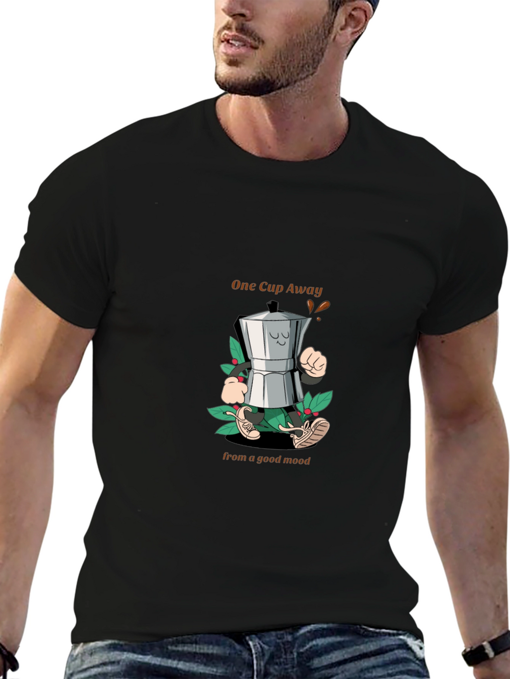 Coffee Lovers One Cup Away T-Shirt