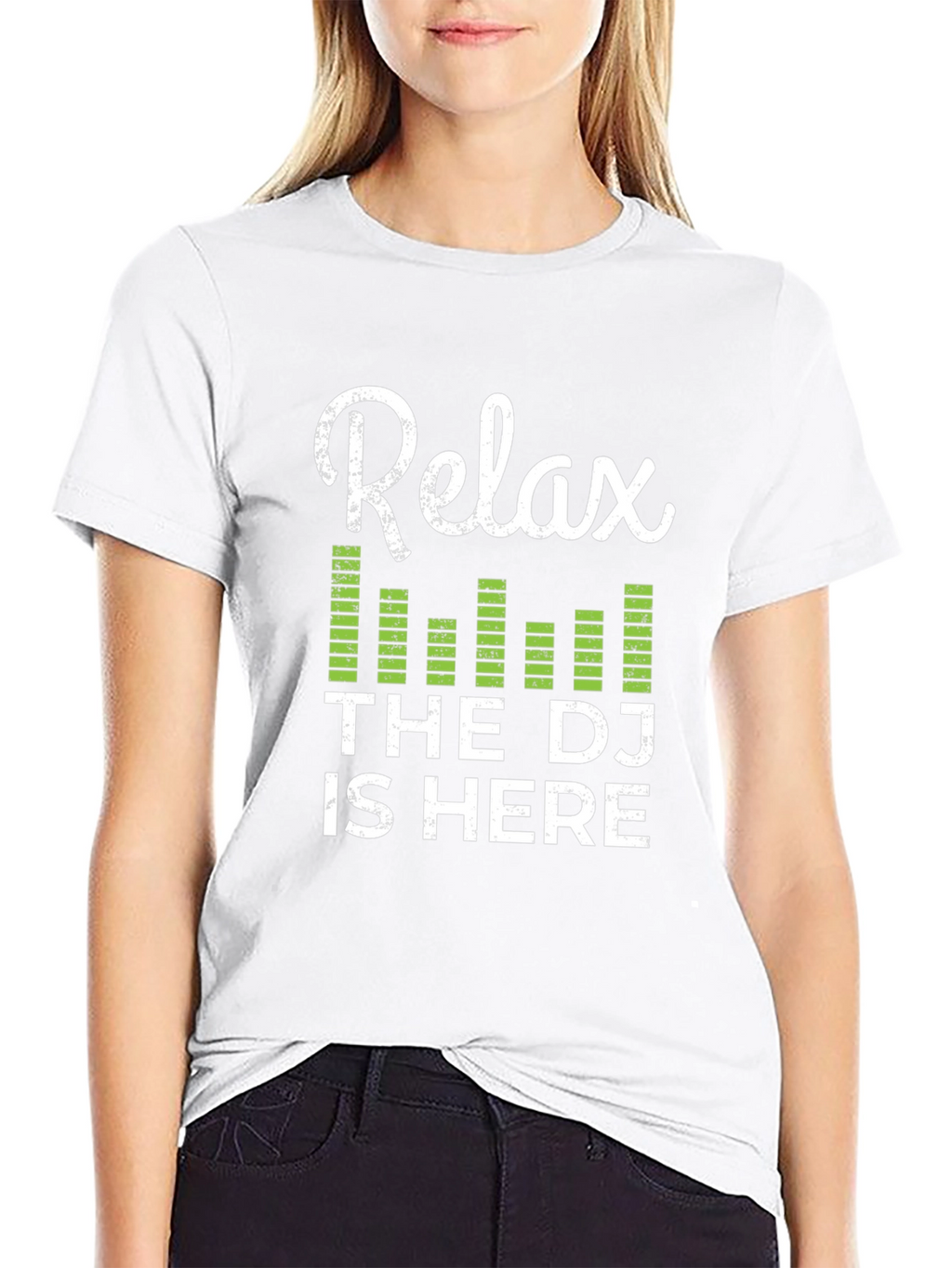 Relax the DJ Is Here Graphic Tee