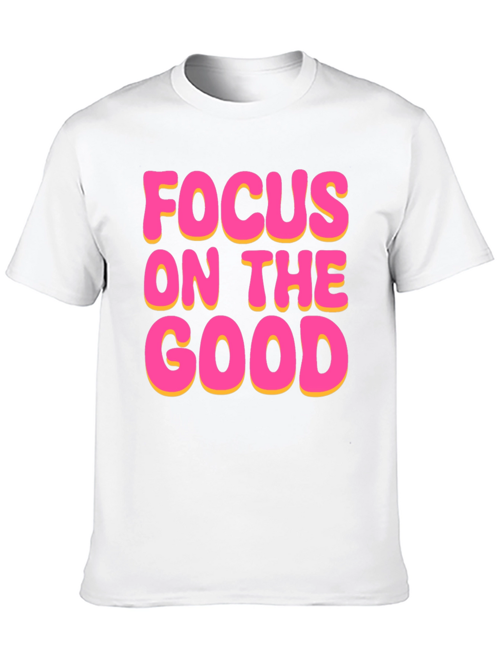 Focus On The Good Black T-Shirt