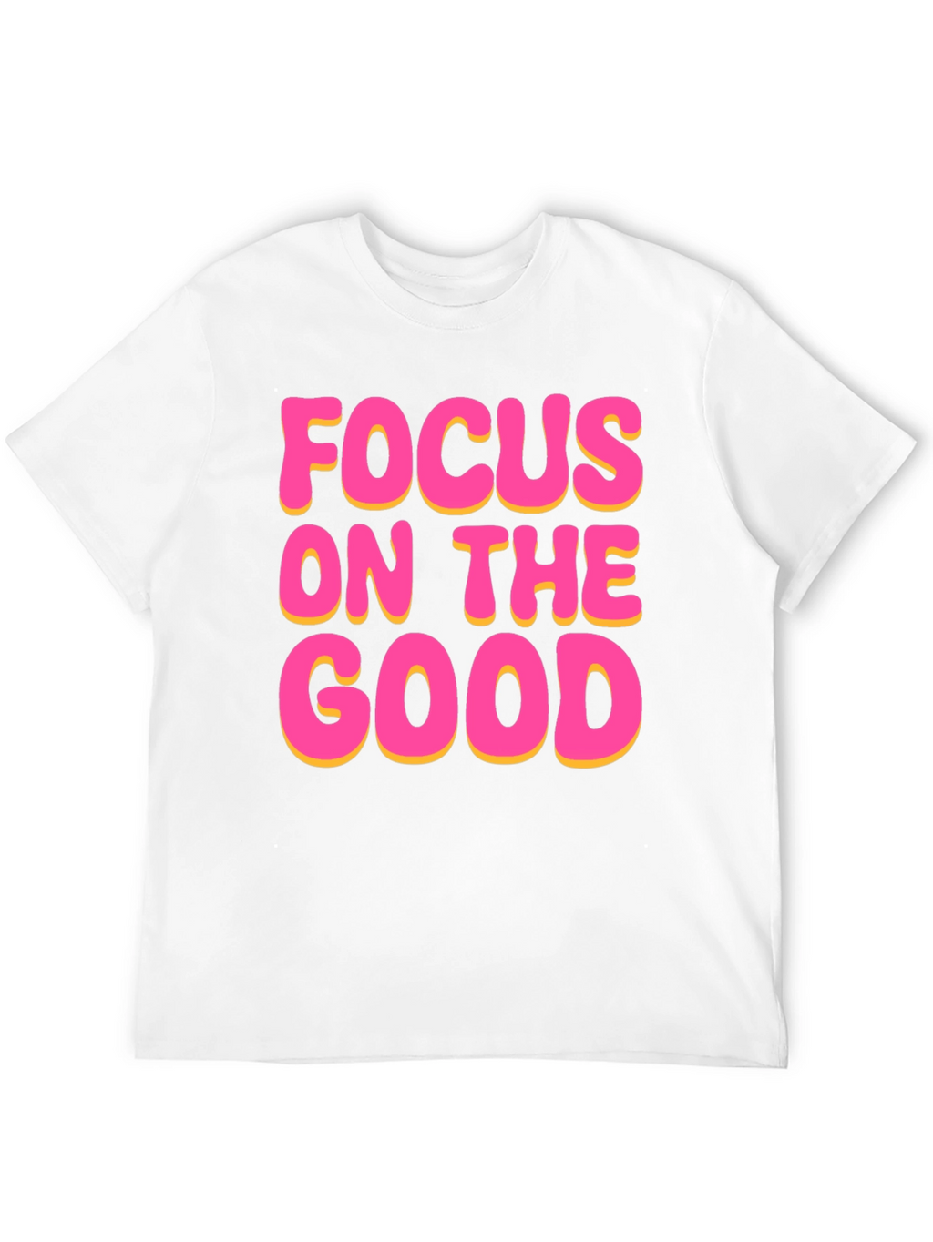 Focus On The Good Black T-Shirt