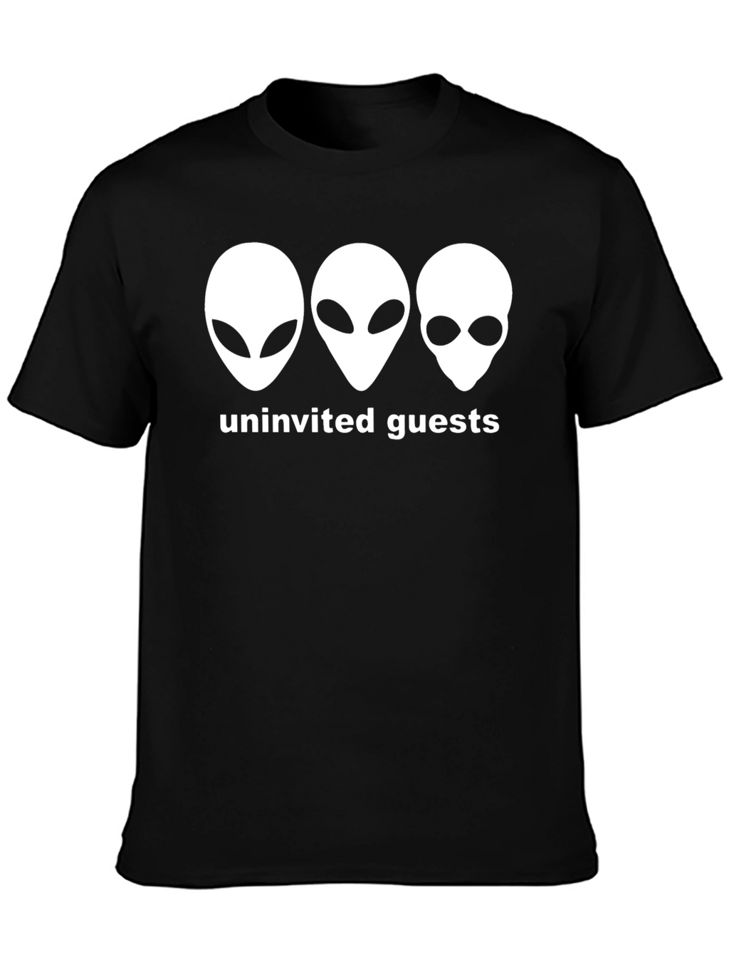 Uninvited Guests Alien T-Shirt - Black