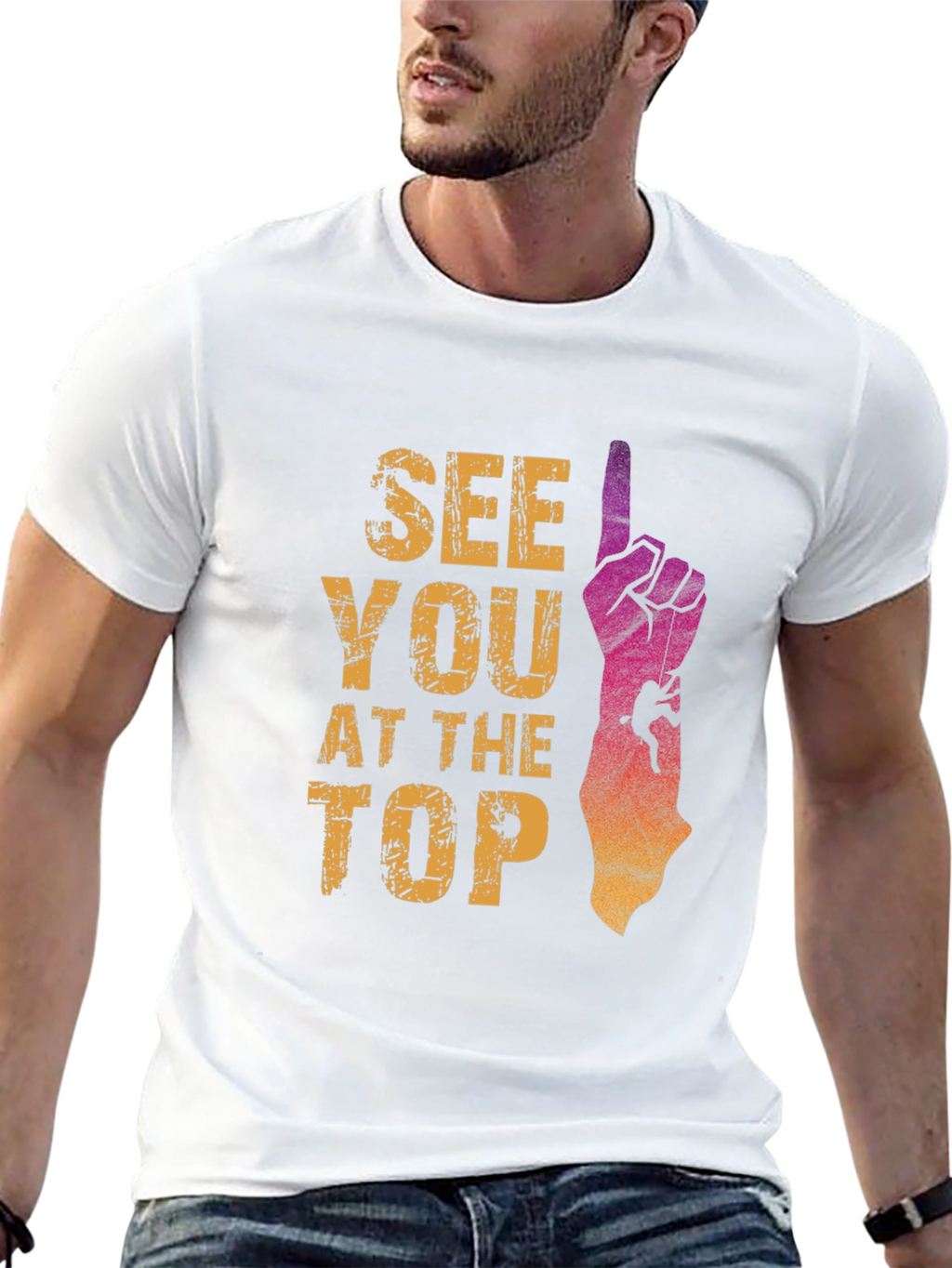 See You At The Top Climbing T-Shirt