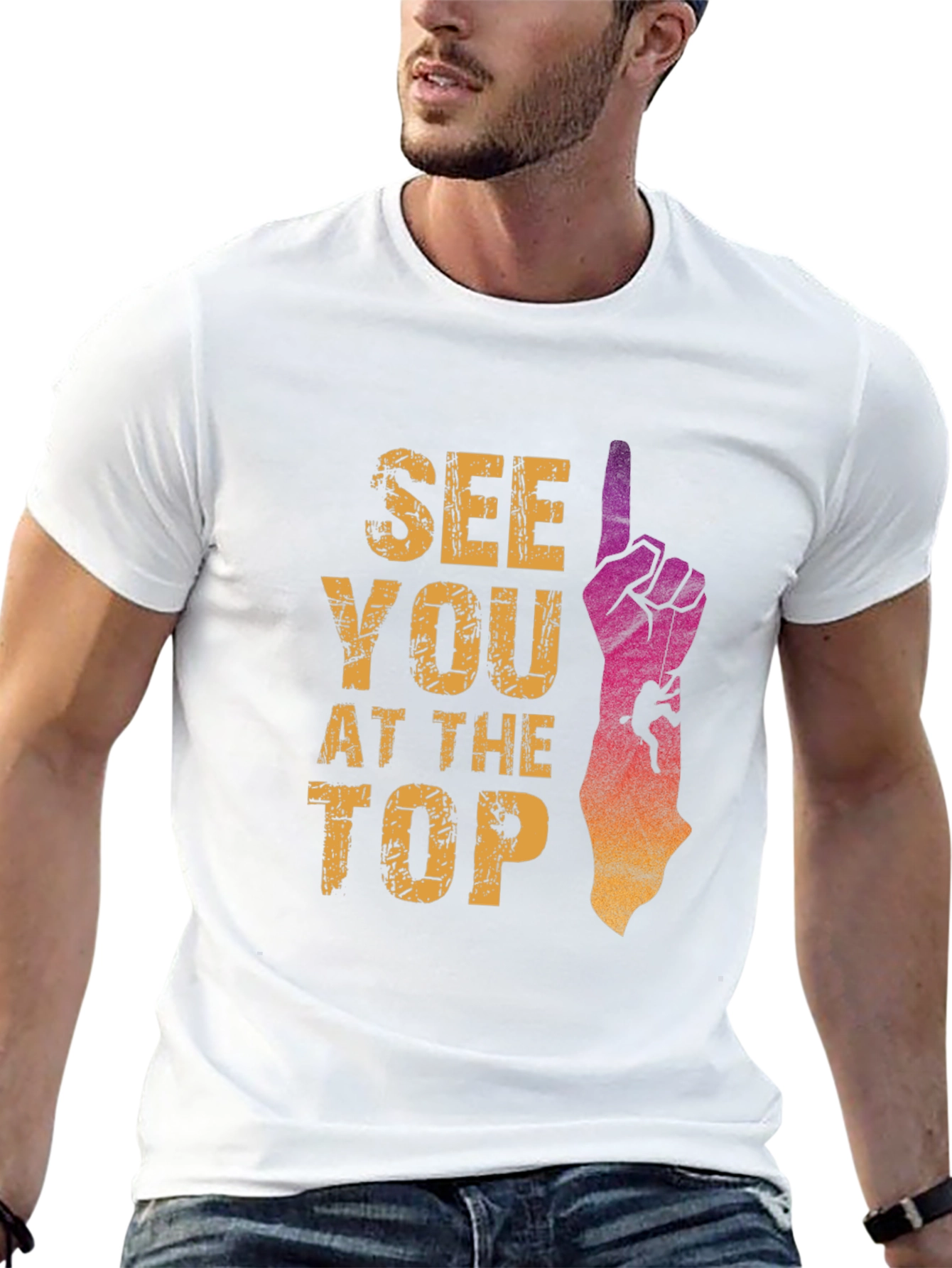 See You At The Top Climbing T-Shirt