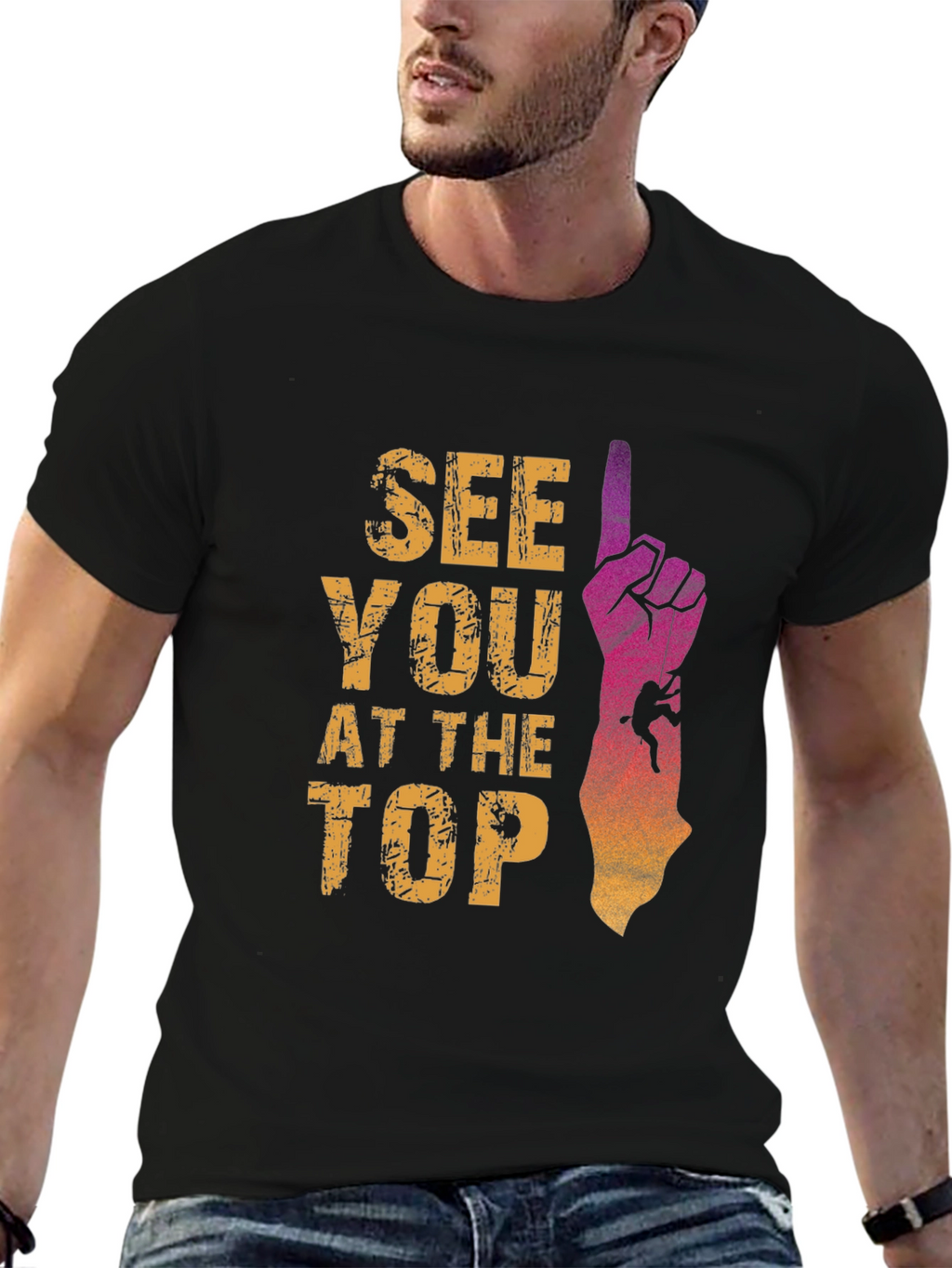 See You At The Top Climbing T-Shirt