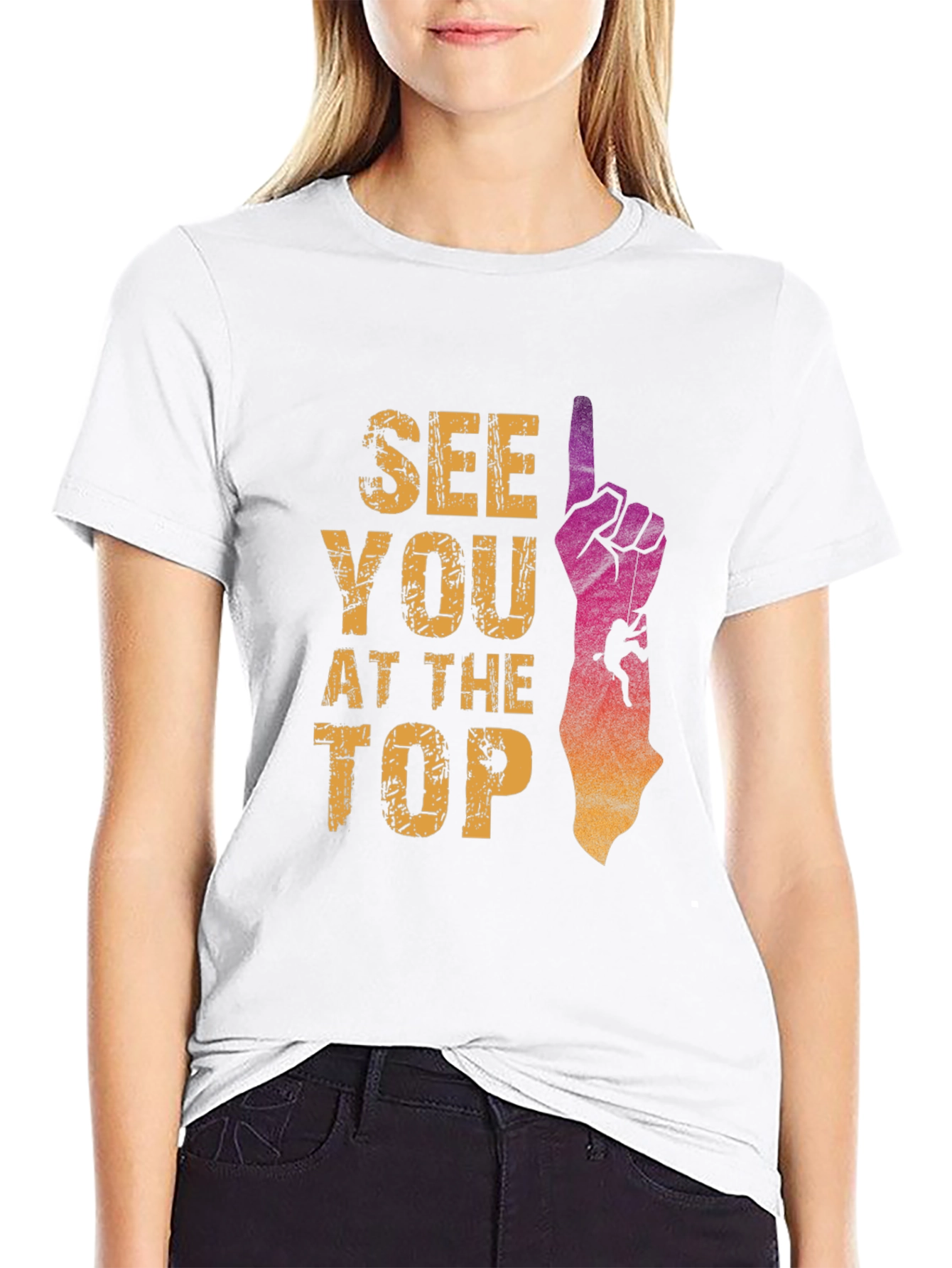See You At The Top Climbing T-Shirt