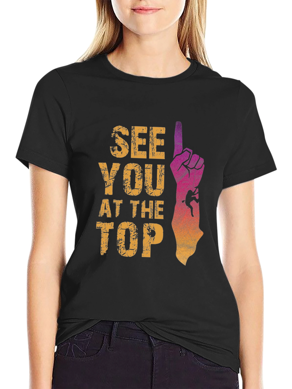 See You At The Top Climbing T-Shirt