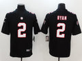Men's Atlanta Falcons Matt Ryan #2 Black Game Jerseys